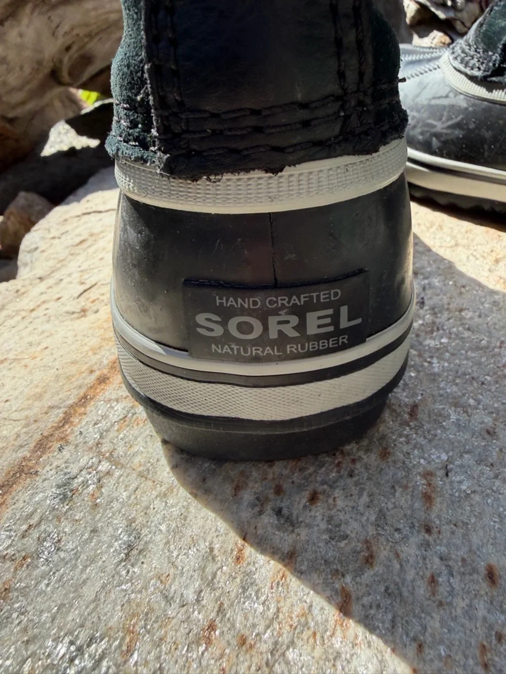 Sorel Joan‎ of Arctic Women's Snow Boots Black Faux Fur Waterproof Size 9